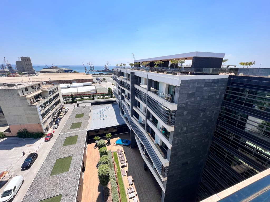 The Met Hotel Thessaloniki - Rooftop Courtyard View