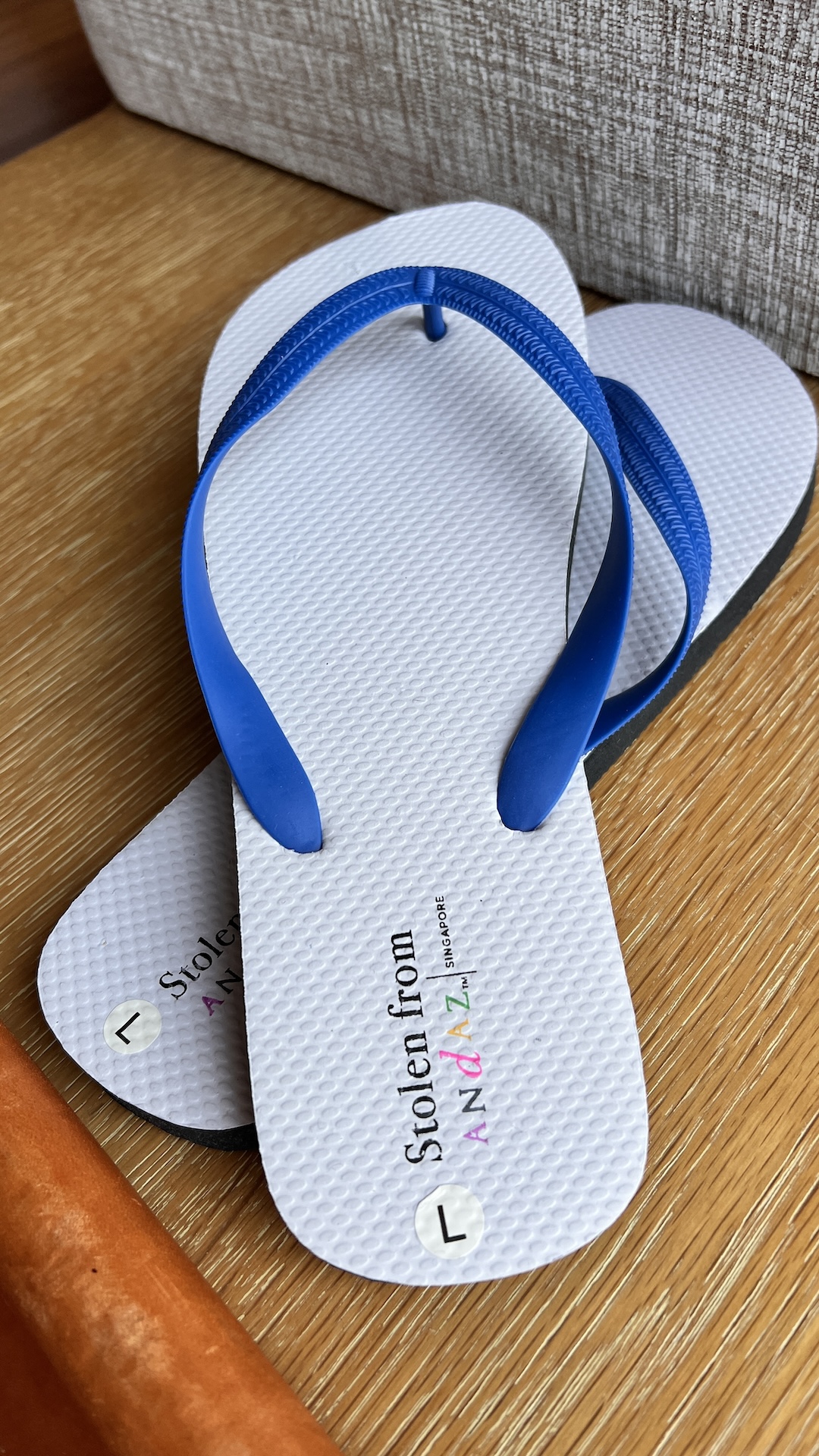Andaz Singapore - Flip Flops