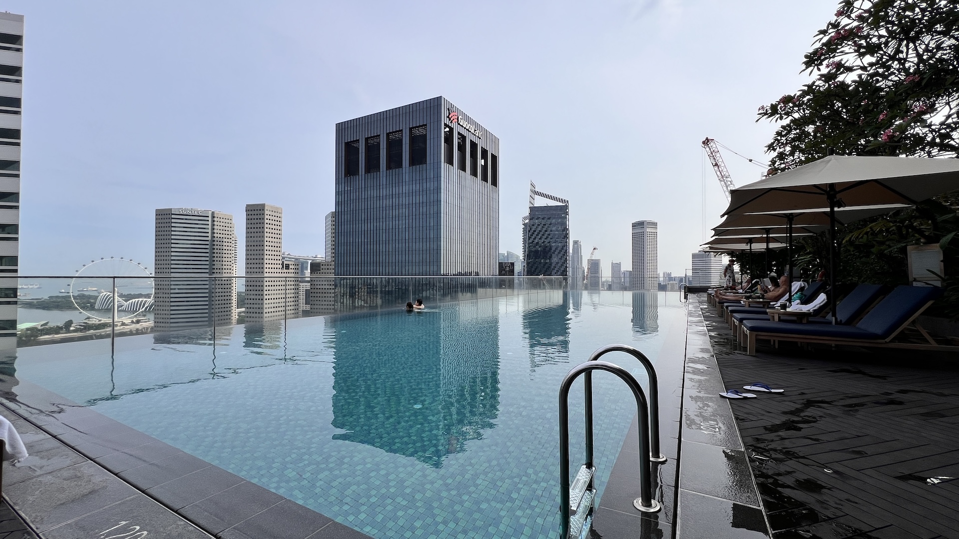 Andaz Singapore - Pool Corner View