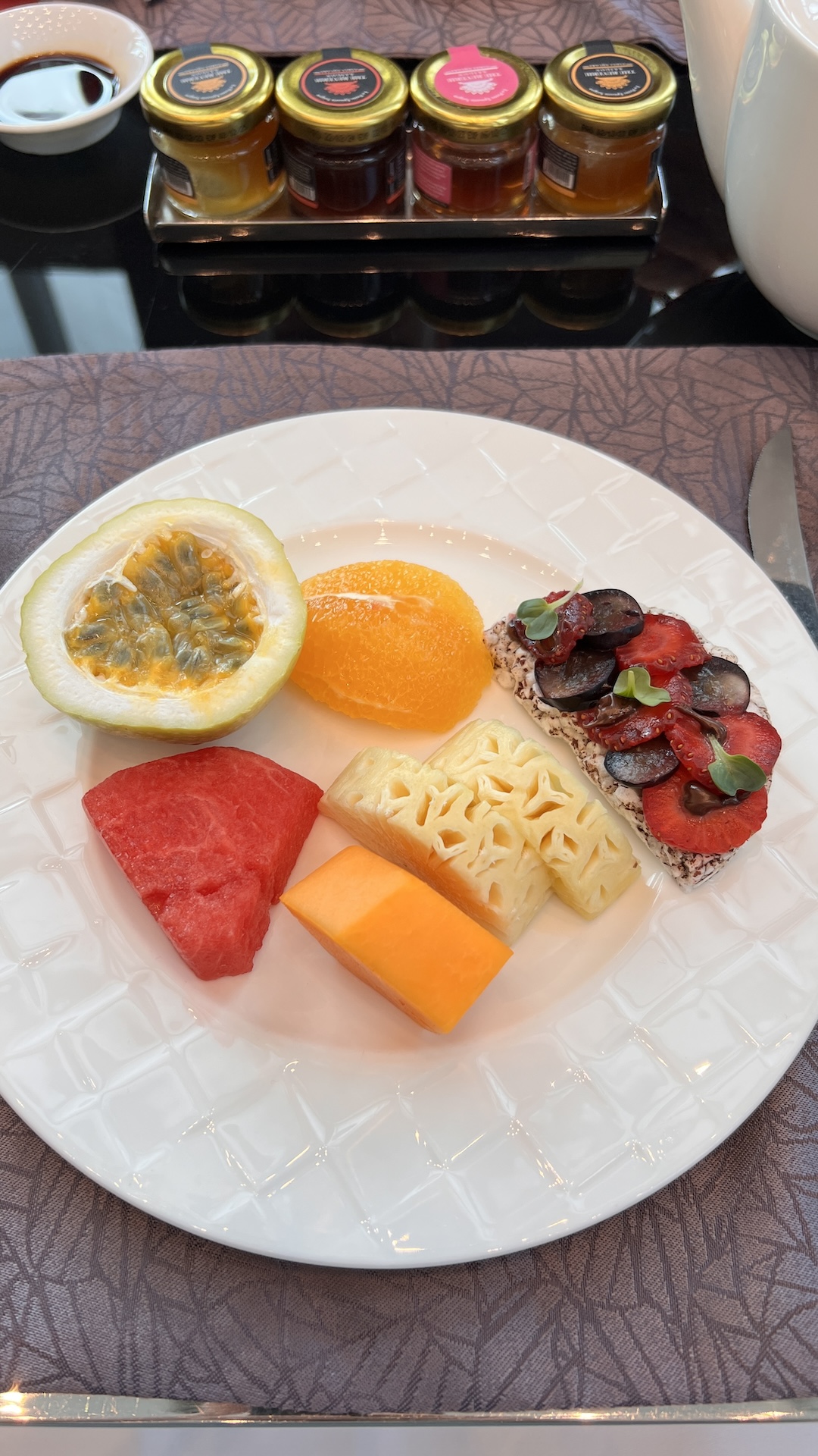 The Reverie Saigon - Breakfast Fruit