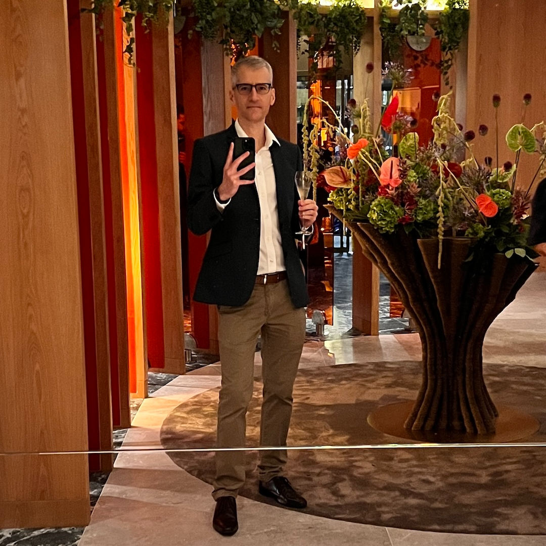 Selfie at the BoTree opening