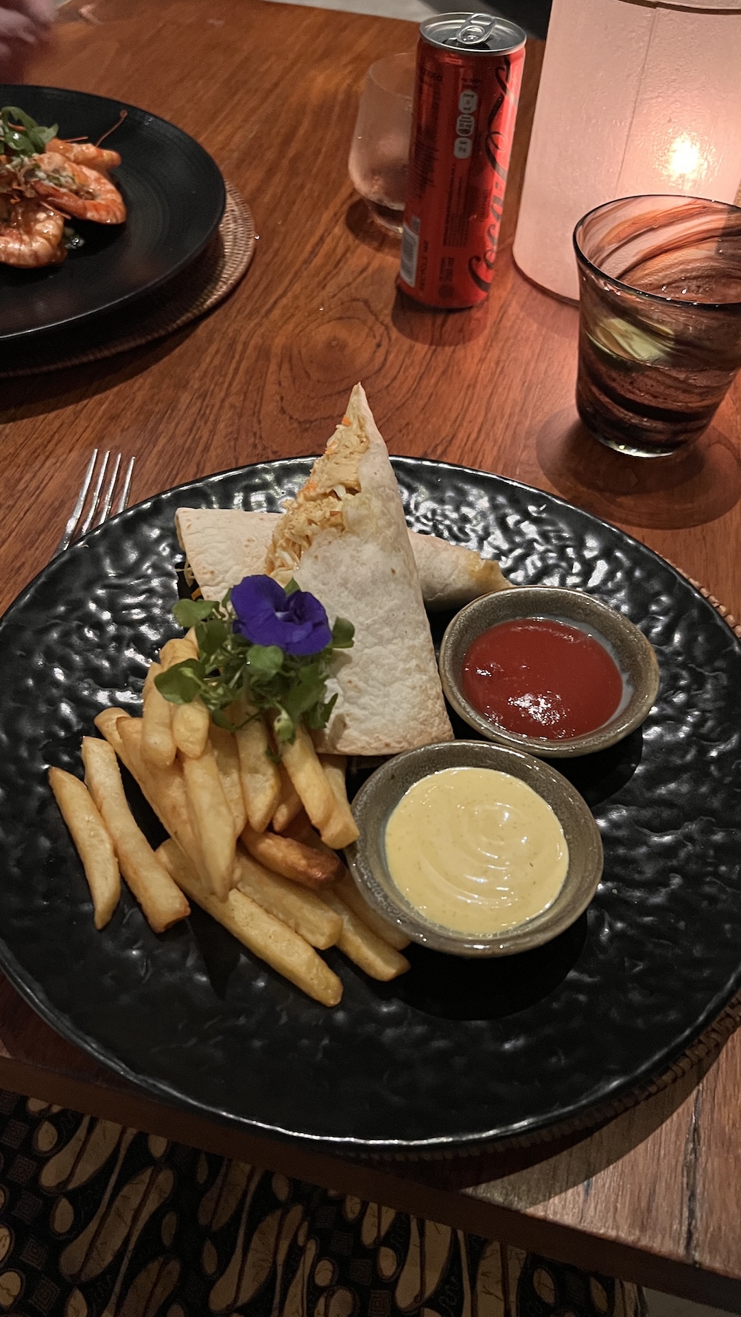 Alila Ubud - Chicken Wrap