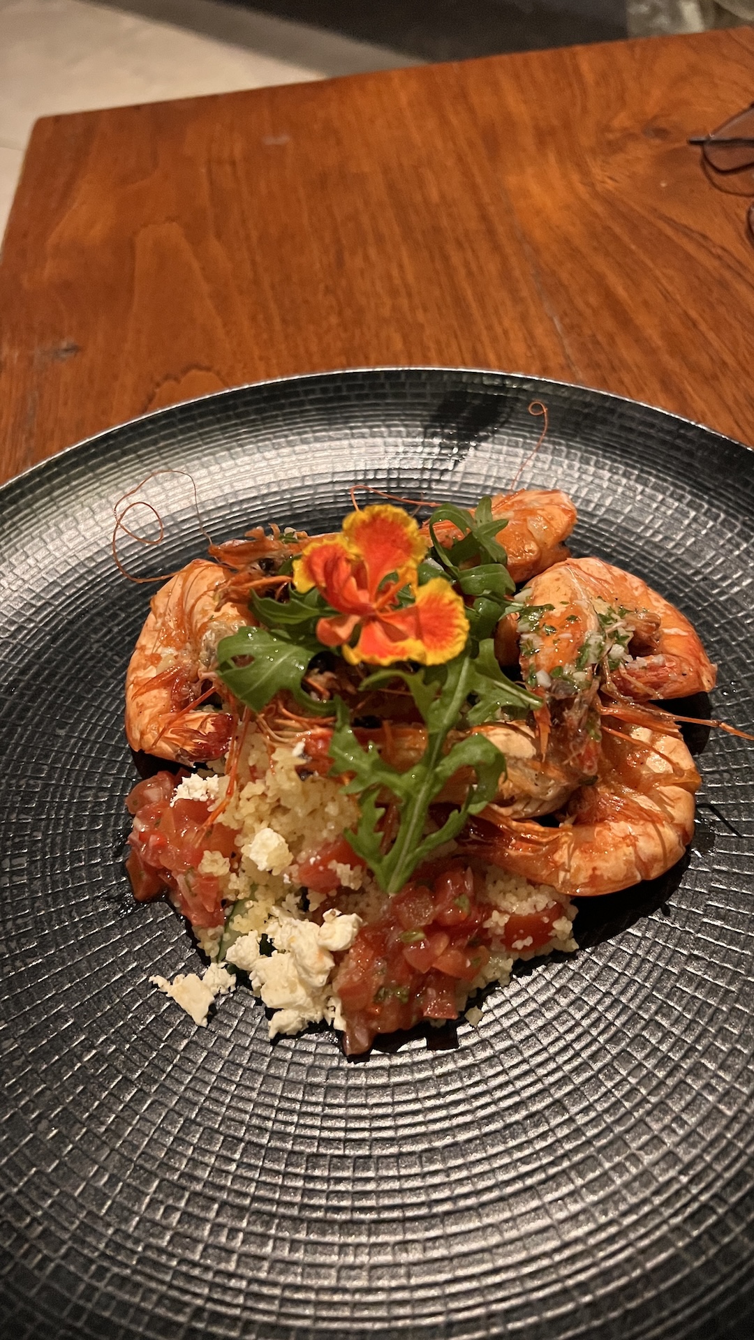 Alila Ubud - Prawns
