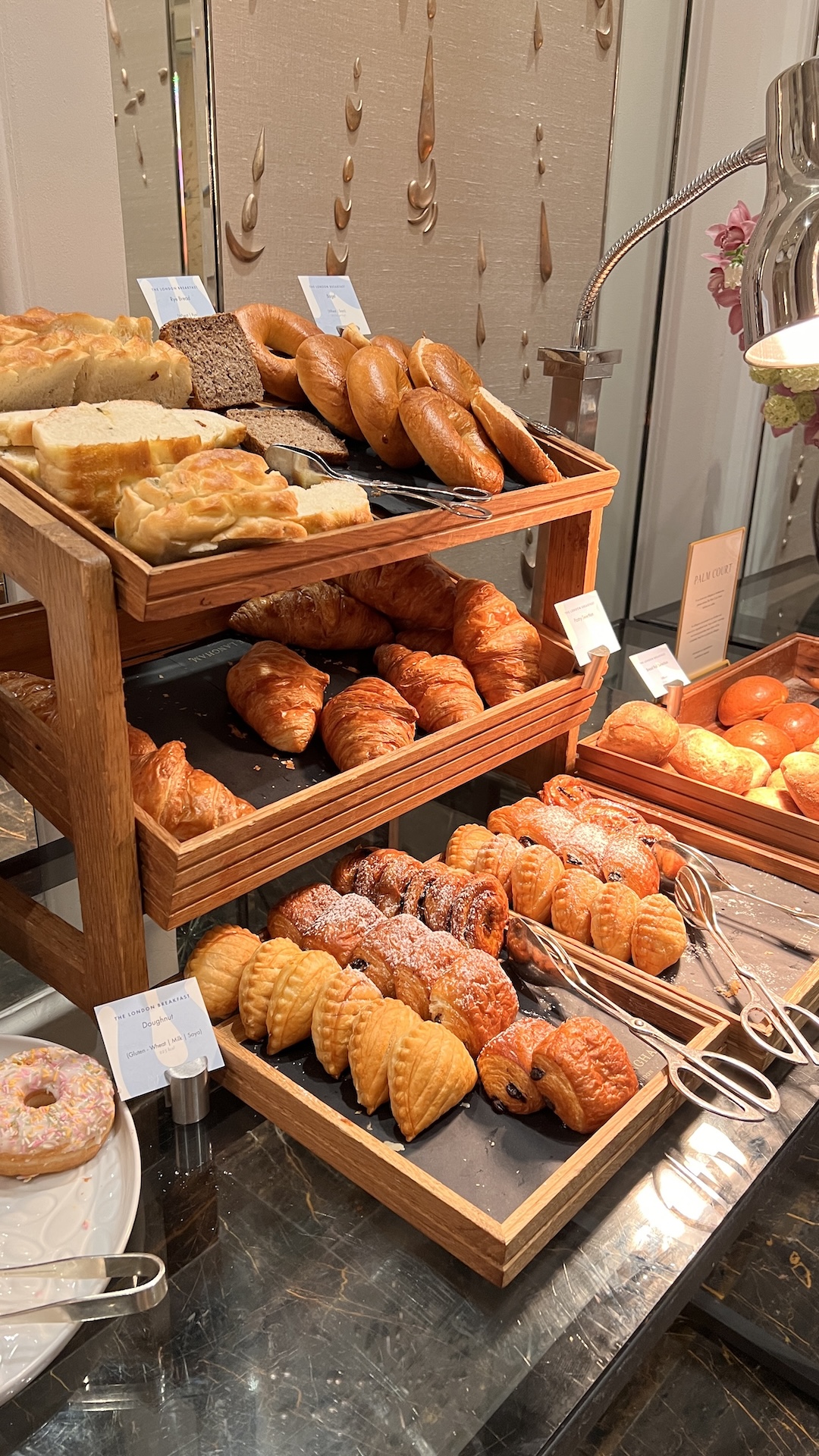 The Langham London - Breakfast Pastry Selection
