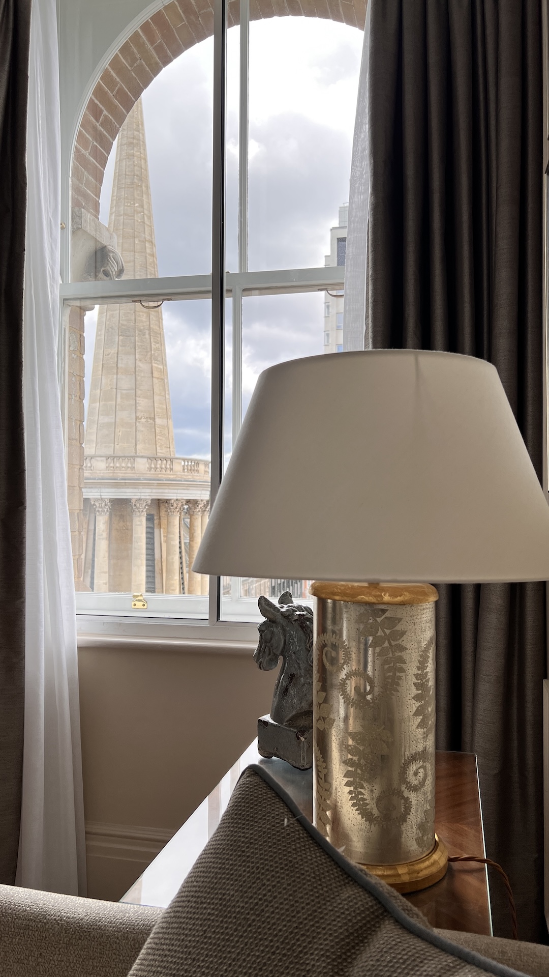 The Langham London - View from Sofa