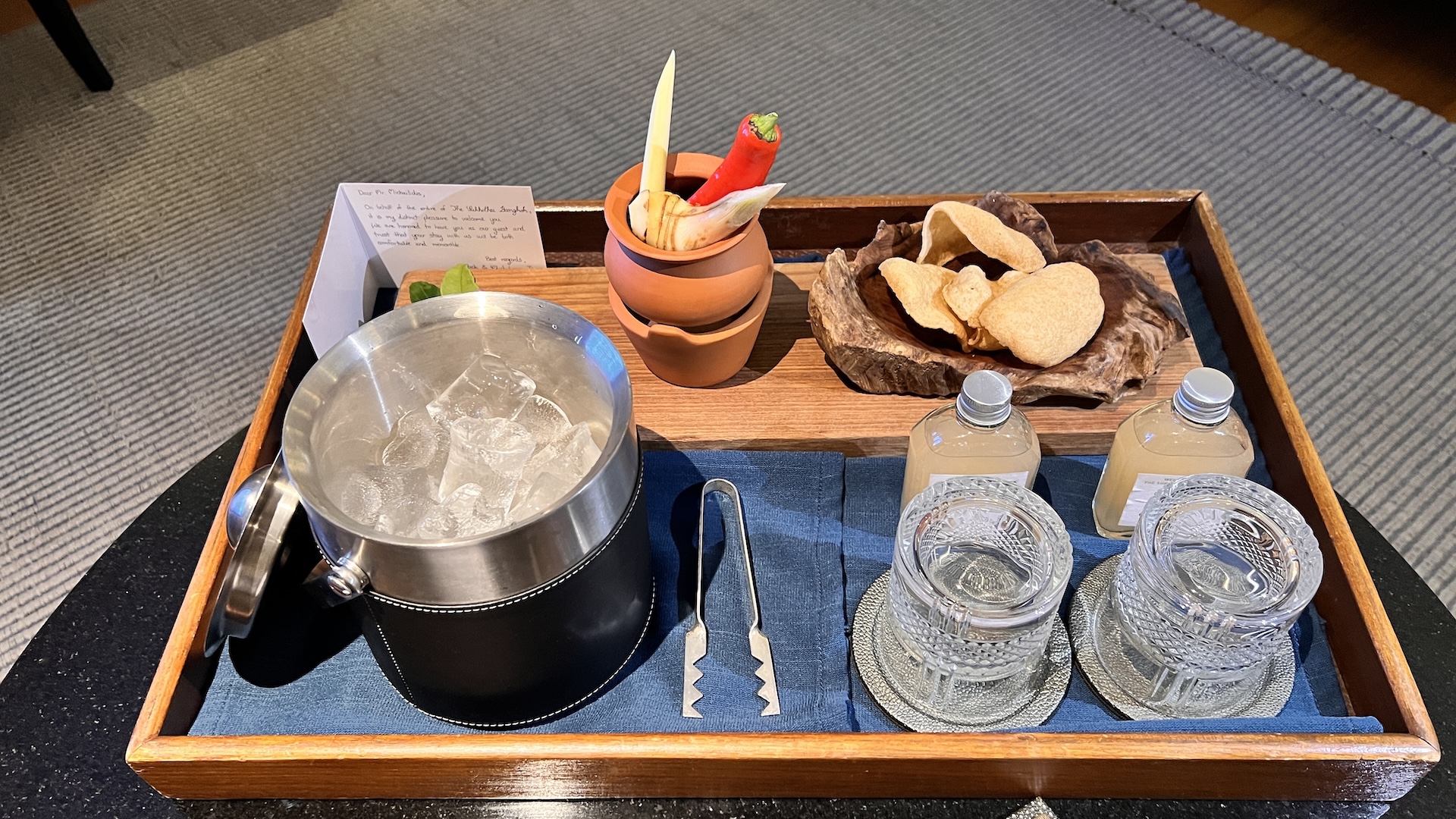 The Sukhothai Bangkok - Signature Welcome Cocktail