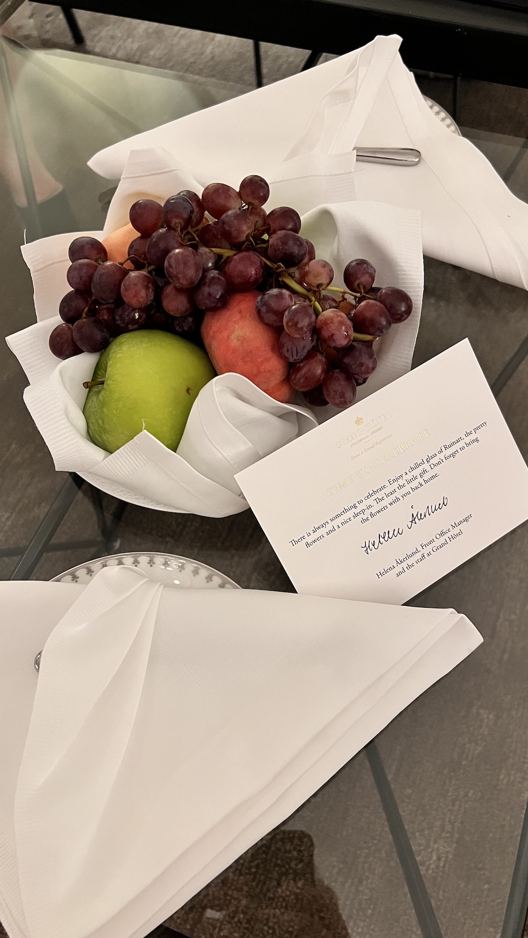 Grand Hotel Stockholm - Fruit Bowl