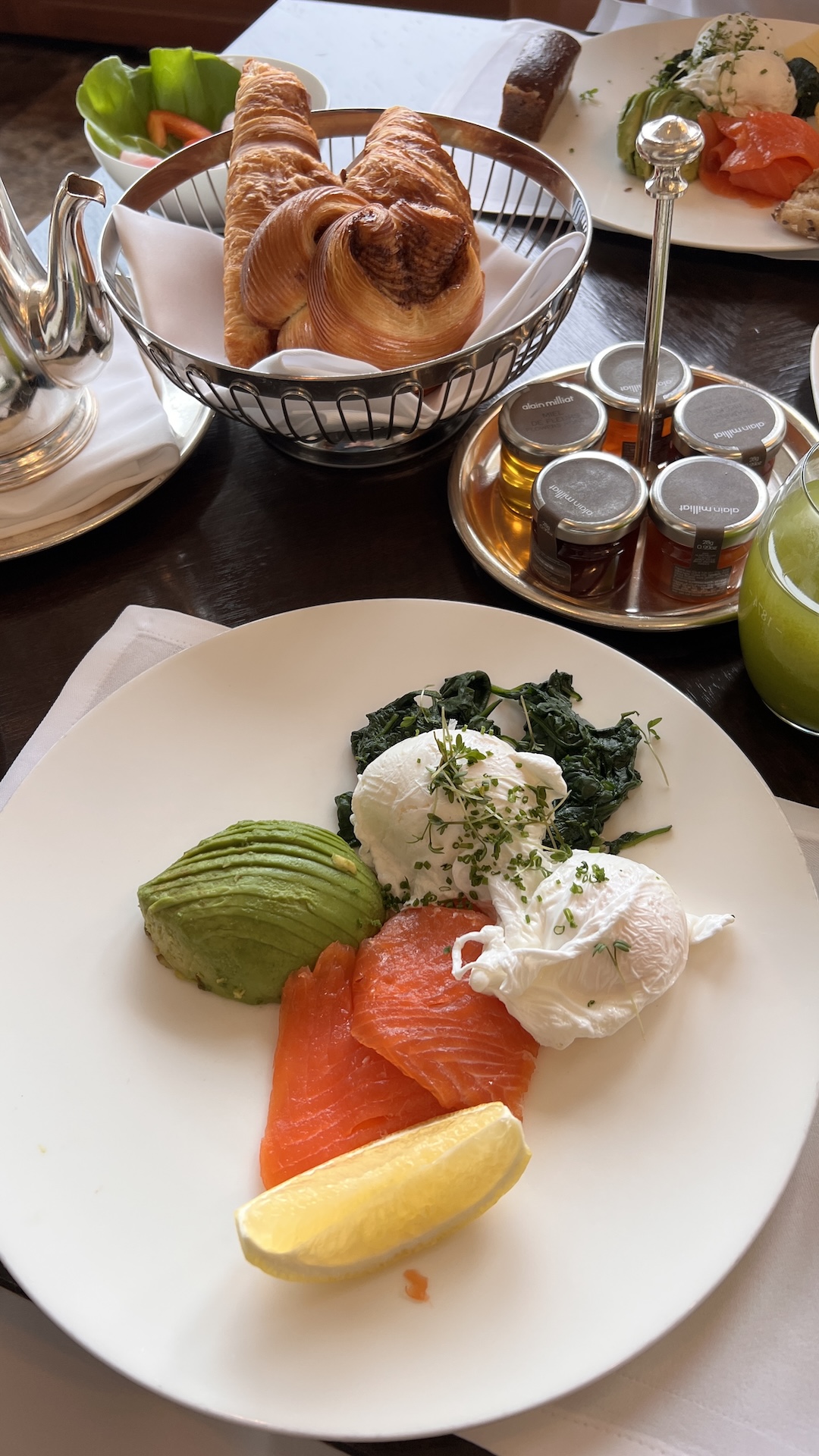 Grand Hotel Stockholm - Main Restaurant Eggs Salmon Breakfast