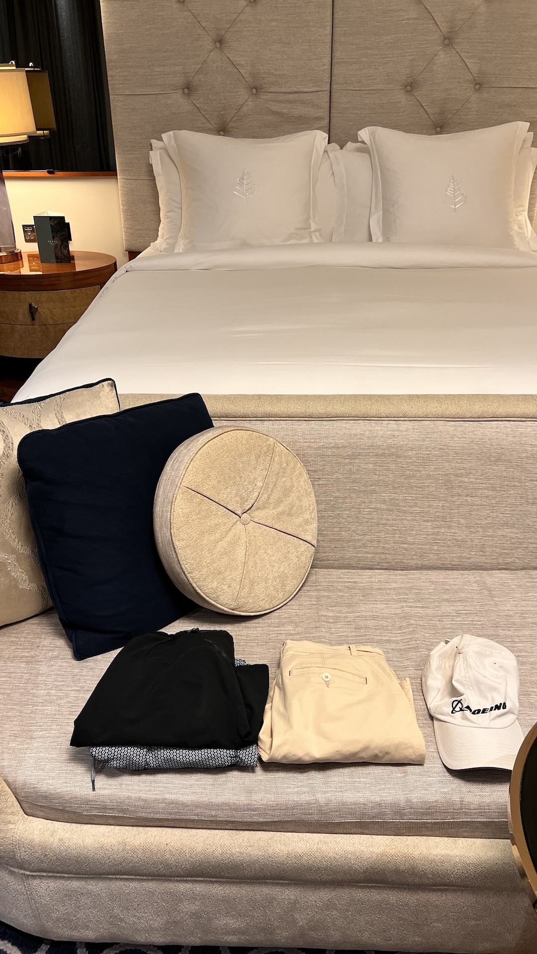 Four Seasons Abu Dhabi - Folded Clothes