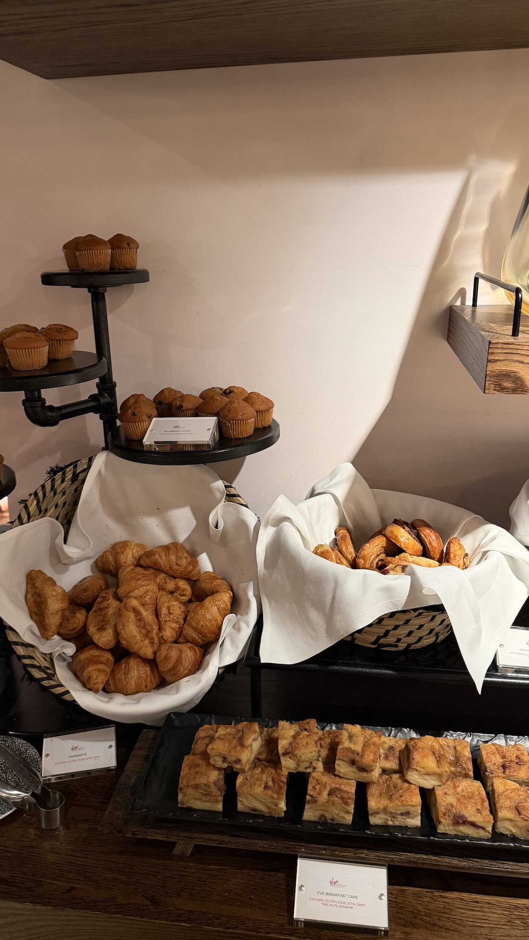 Virgin Hotels Edinburgh - Breakfast Pastries