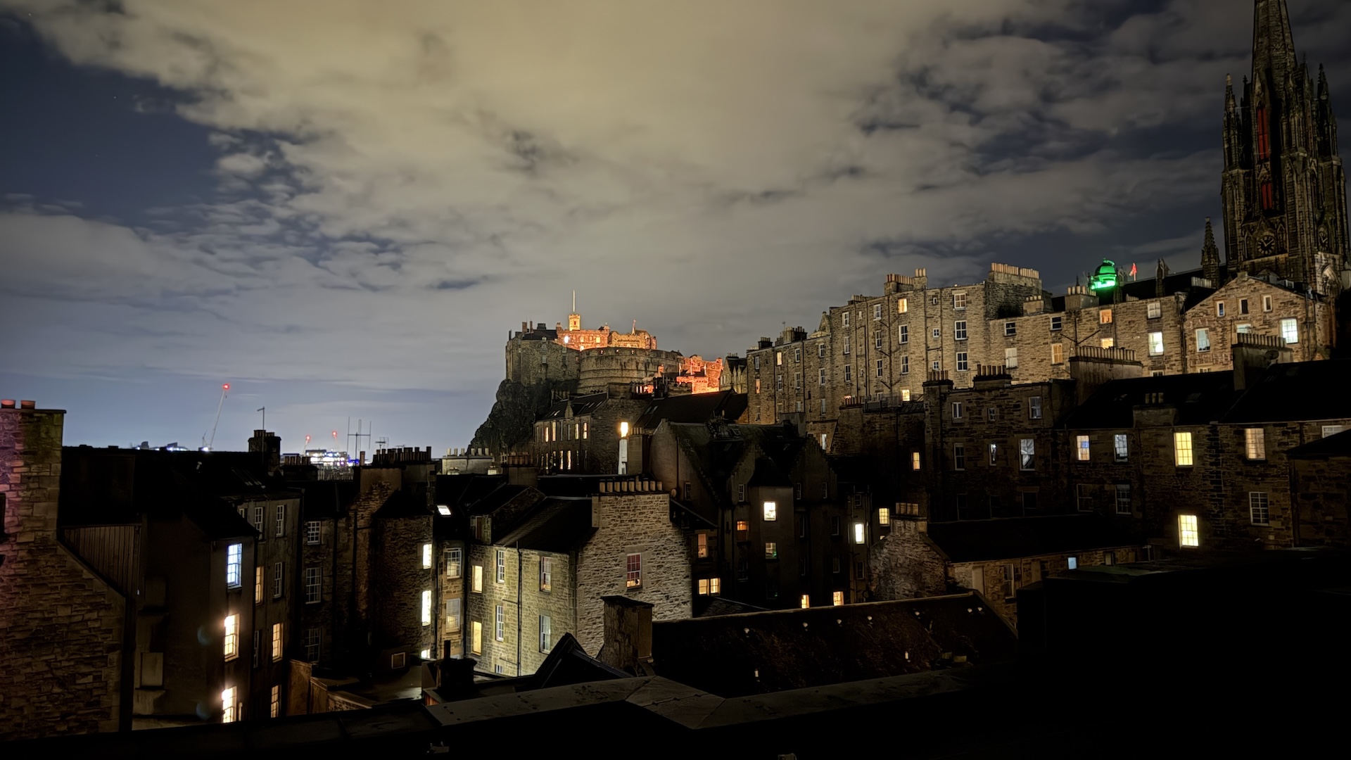 Virgin Hotels Edinburgh - Rooftop Dusk