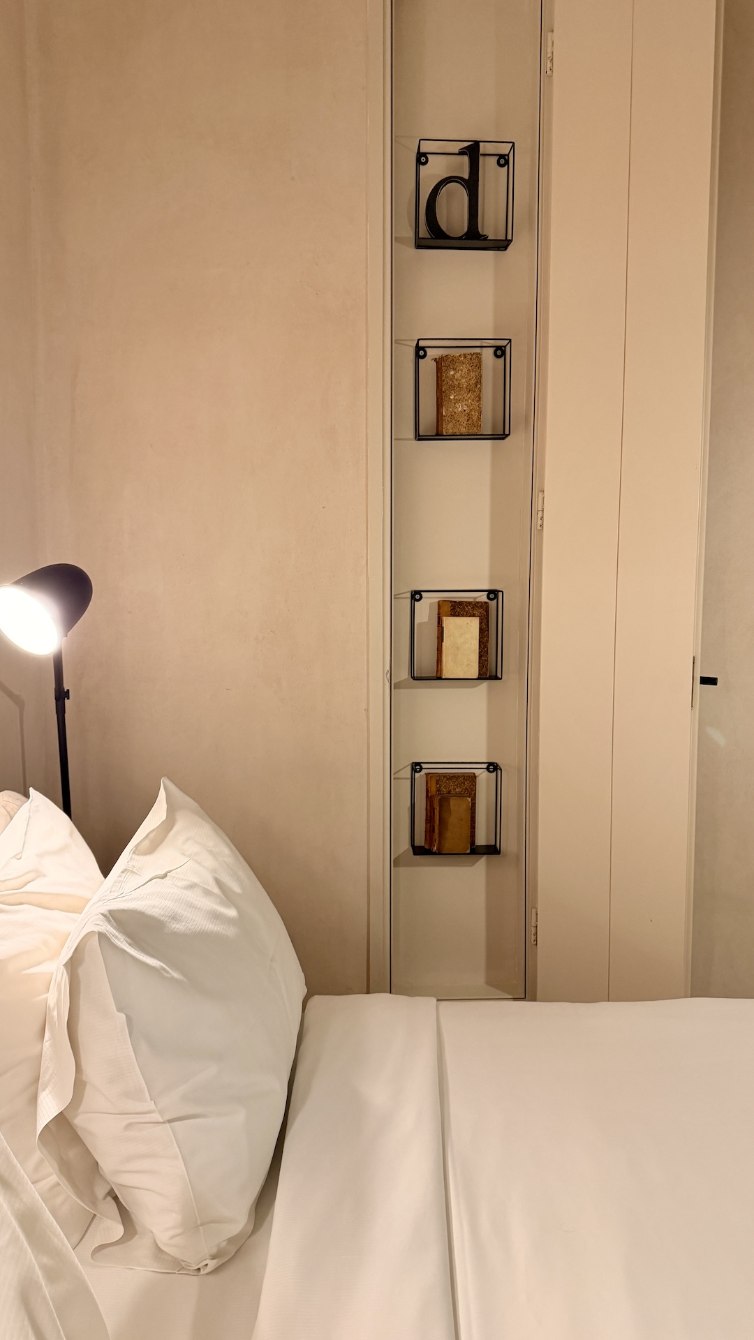 Interior of Room No.6, The Ode, at Monsieur Didot hotel, Athens