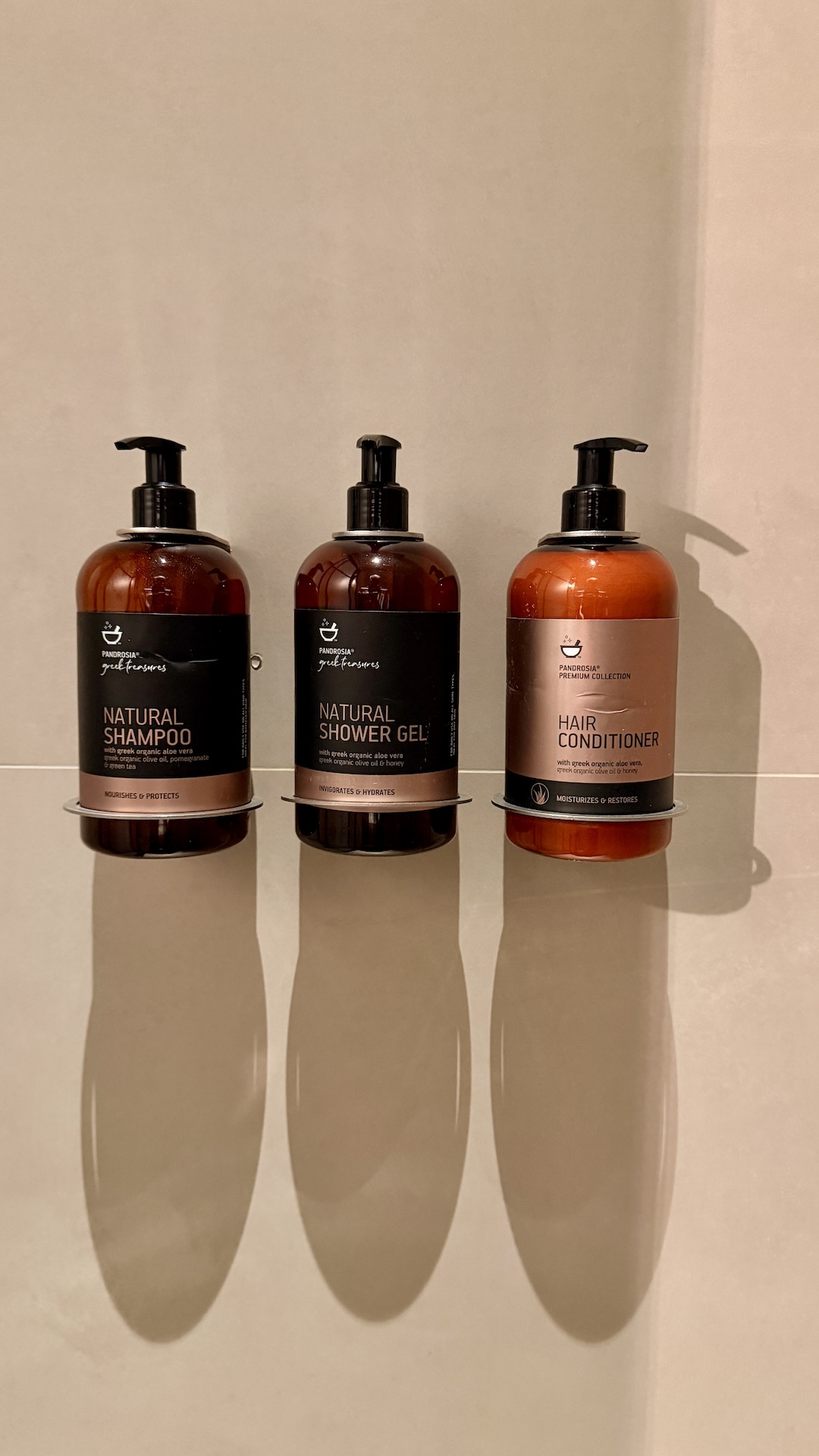 PANDROSIA Greek organic toiletries at Monsieur Didot, Athens